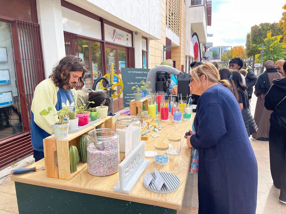 Atelier de recyclage participatif en extérieur avec SAMJI – Événement à Évry